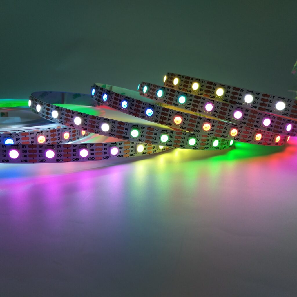 WS2813 SMD5050 60LEDs/M RGB SPI LED Strip - product view WS2813 SMD5050 60LEDs/M RGB SPI LED Strip