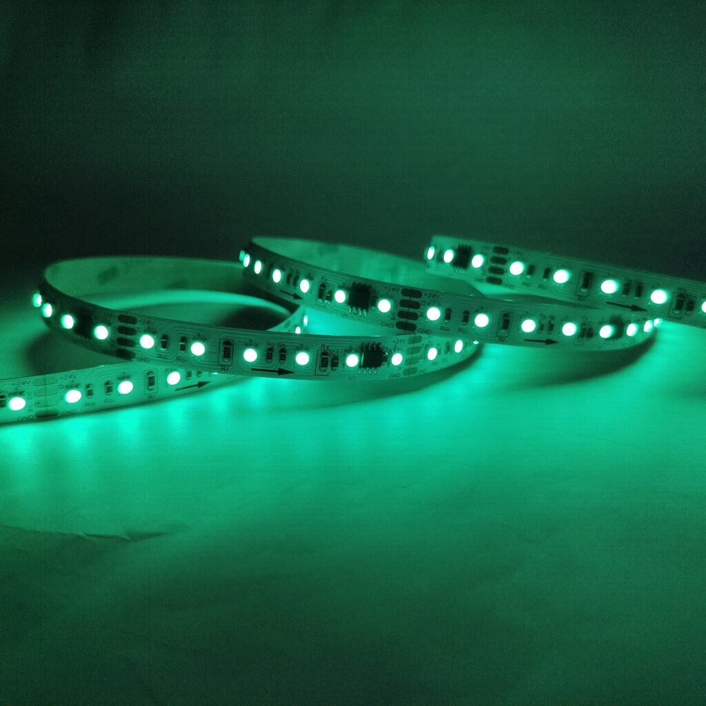 WS2818 SMD5050 96LEDs/M RGB SPI LED Strip - product view WS2818 SMD5050 96LEDs/M RGB SPI LED Strip