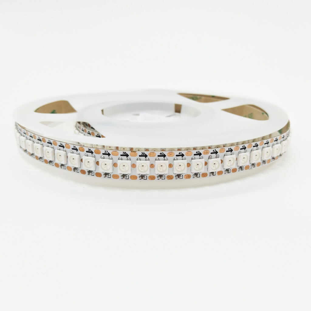 WS2812 SMD5050 144LEDs/M RGB SPI LED Strip - product view WS2812 SMD5050 144LEDs/M RGB SPI LED Strip