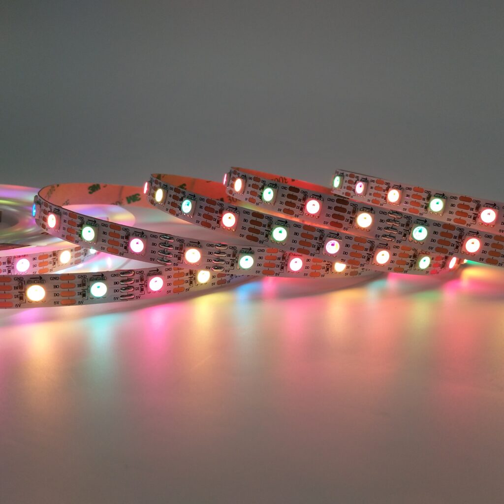 WS2813 SMD5050 60LEDs/M RGBW SPI LED Strip - product view WS2813 SMD5050 60LEDs/M RGBW SPI LED Strip