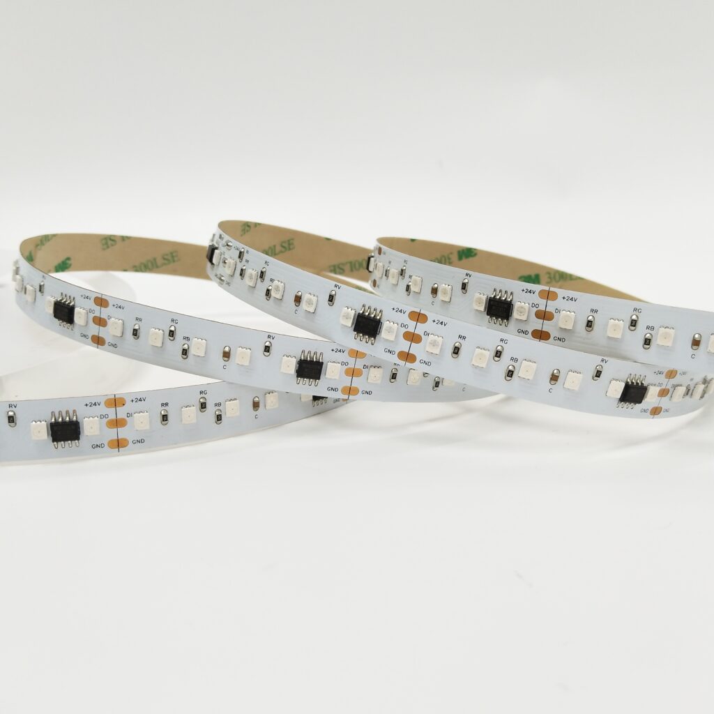WS2811 SMD2835 108LEDs/M RGB SPI LED Strip - product view WS2811 SMD2835 108LEDs/M RGB SPI LED Strip